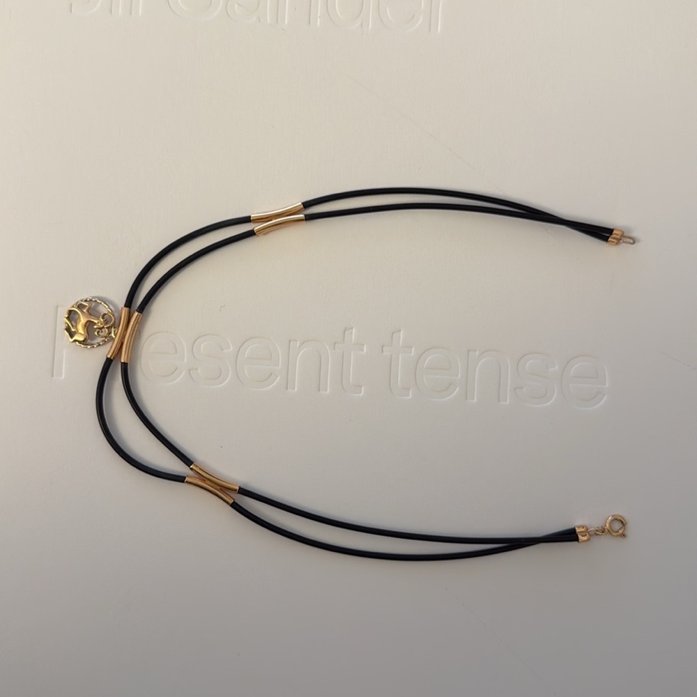 Aries Pendant Real Gold Necklace - image 4